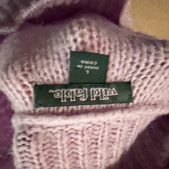 Wild Fable Lavender Ruffle Sweater - Picture 8 of 8